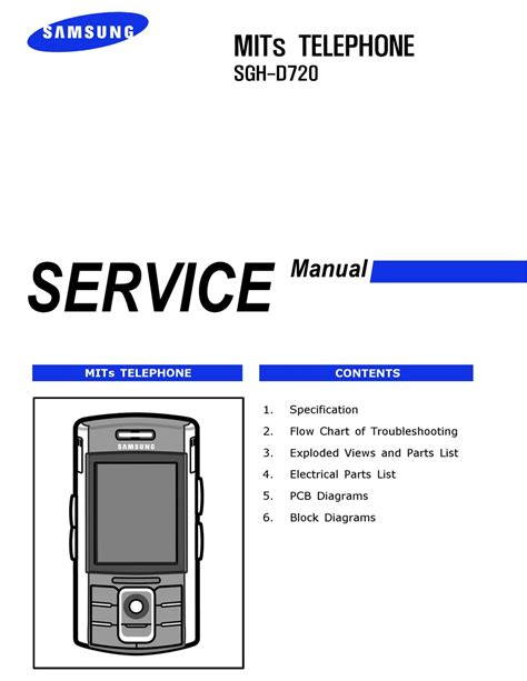 samsung sgh d720 cell phones owners manual Reader