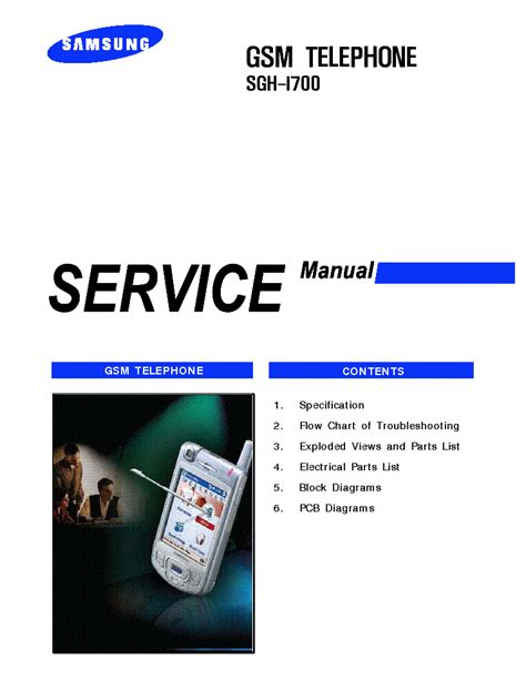 samsung sgh i700 cell phones owners manual Doc