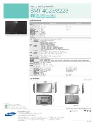 samsung smt 4023 monitors owners manual Epub