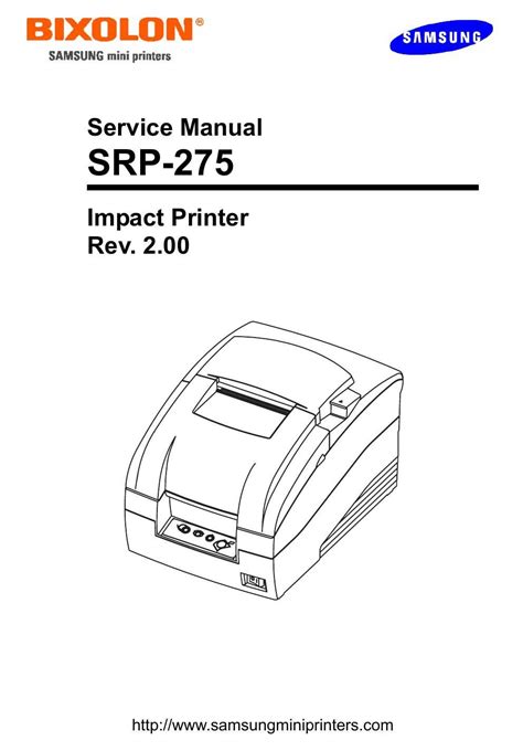 samsung srp 500c printers owners manual Epub