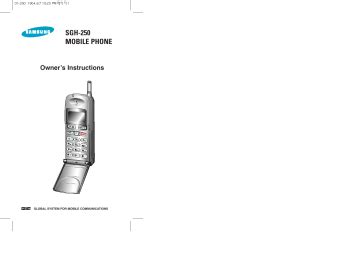 samsung swgn100lb cell phones owners manual PDF