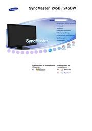 samsung syncmaster 245bw manual Doc