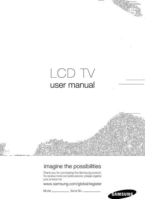 samsung tv 46 lcd manual Doc