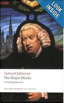 samuel johnson the major works oxford worlds classics Reader