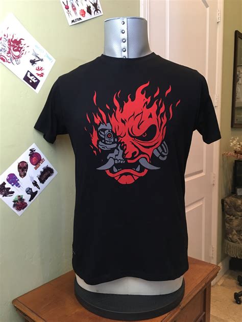 samurai t shirt cyberpunk