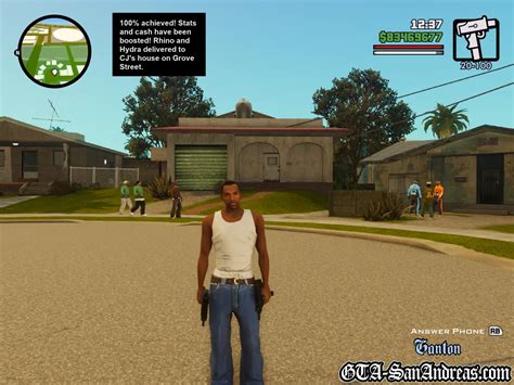 San Andreas 100 Walkthrough