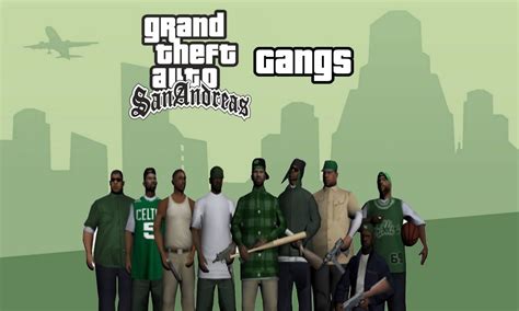 san andreas gangs