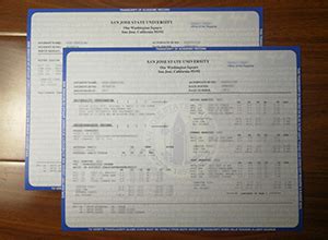 san jose state university transcripts