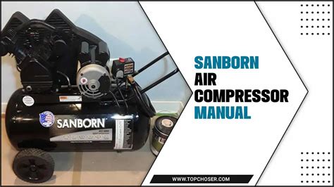 sanborn air compressor free manual PDF