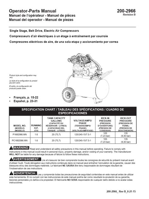 sanborn air compressor manual model 500b60v Epub