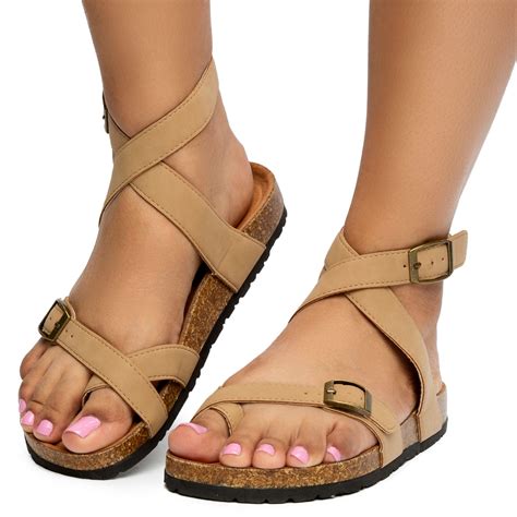 sandals with straps