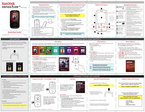 sandisk fuze user guide Kindle Editon