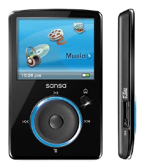 sandisk sansa fuze mp3 player accessories Reader