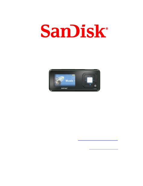 sandisk sansa view user manual Kindle Editon