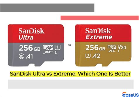 sandisk ultra vs extreme