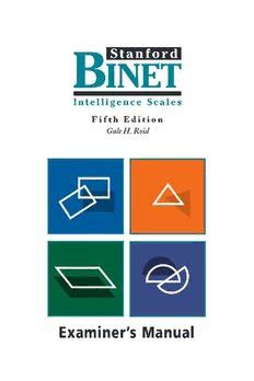 sanford binet manual guide pdf Ebook Epub