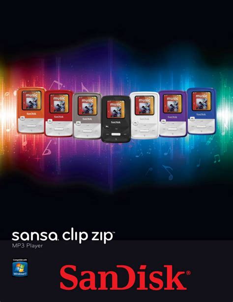 sansa clip zip manual PDF