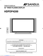 sansui hdpdp4200 tvs owners manual Epub