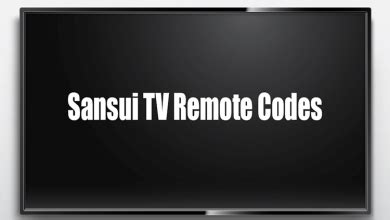 sansui tv remote codes time warner cable PDF