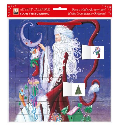 santa and moon advent calendar with PDF