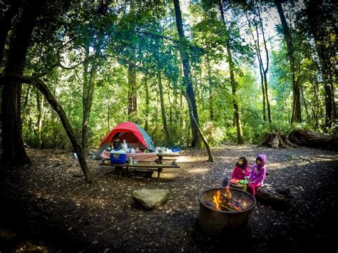 santa cruz tent campgrounds