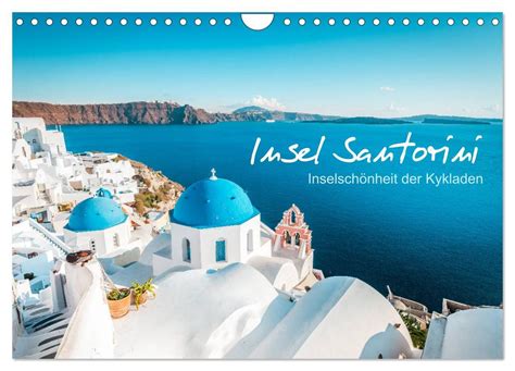 santorini wandkalender malerische ansichten monatskalender Epub