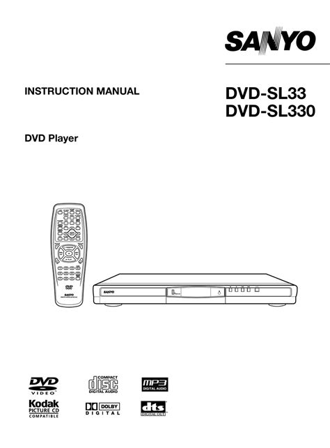 sanyo dvd sl33 dvd players owners manual Kindle Editon