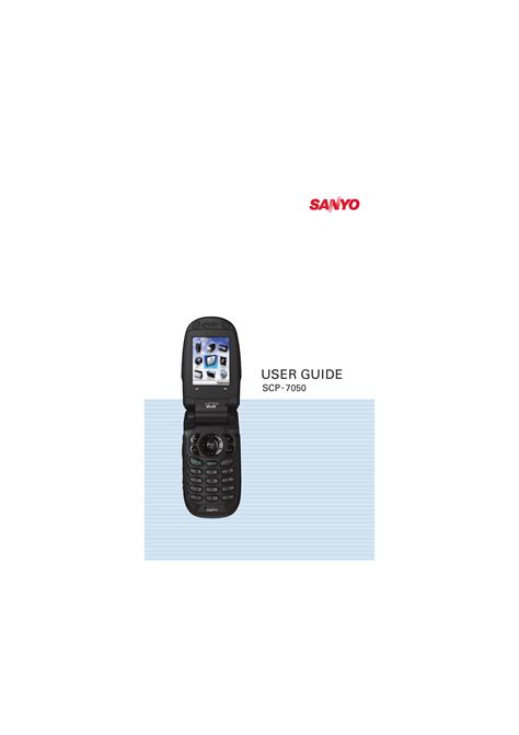 sanyo scp 7050 manual Epub