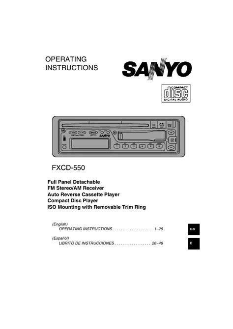 sanyo tuner user guide Kindle Editon