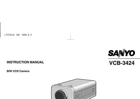 sanyo vcb 3424 security cameras owners manual Reader