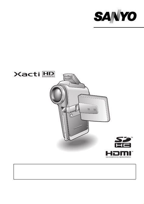 sanyo vpc ca8 camcorders owners manual Epub