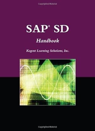 sap® sd handbook jones and bartlett publishers sap book PDF