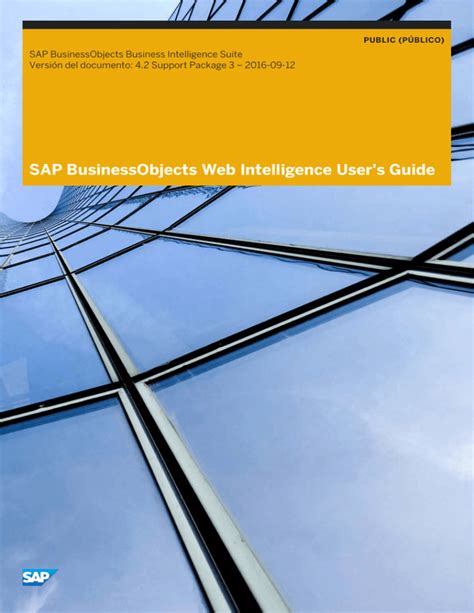 sap businessobjects web intelligence user guide Doc