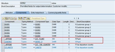 Sap Create Condition Table Scrow Field Catalog