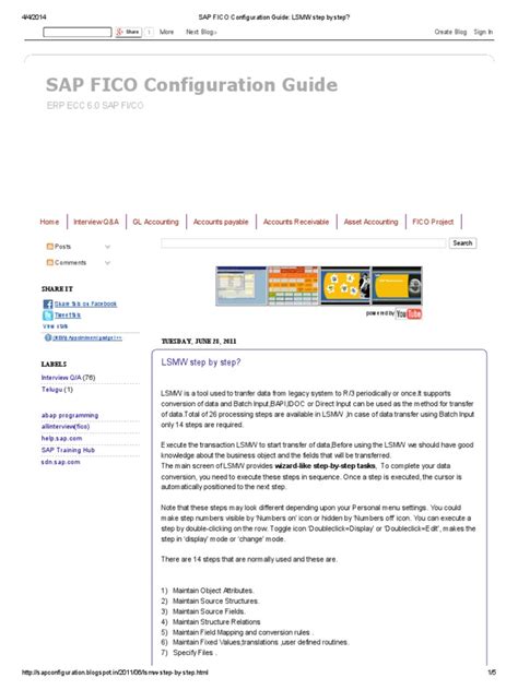 sap fico configuration guide information Reader