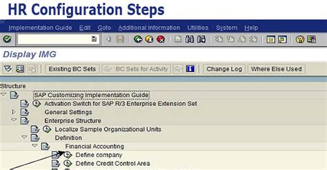 sap hr configuration guidelines Doc