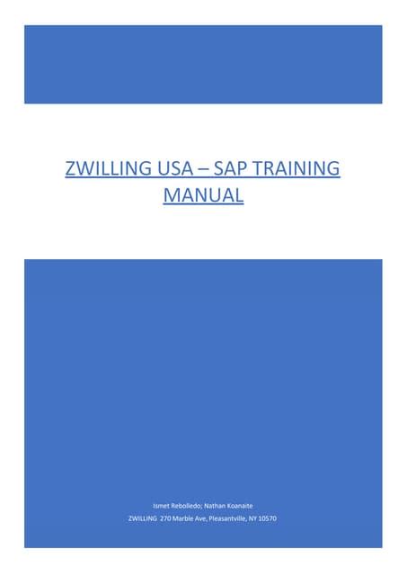 sap is mill training manual PDF