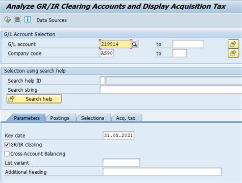 sap manual clearing gr ir reconcilation PDF