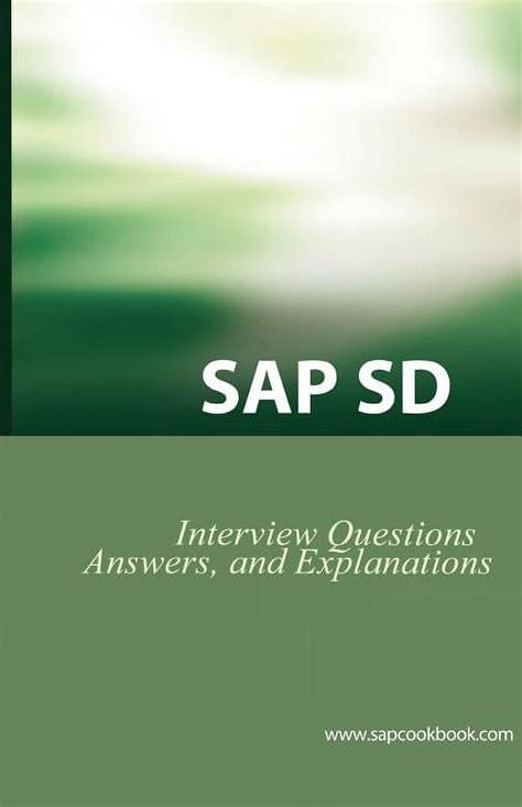 sap sd interview questions answers and explanations Ebook Epub