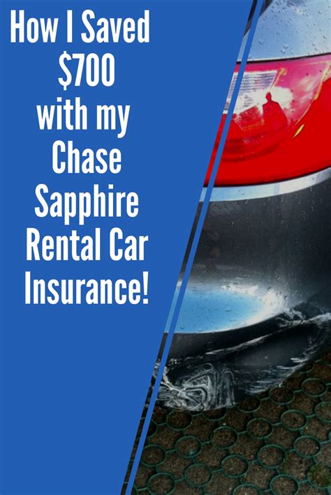 sapphire chase rental car insurance