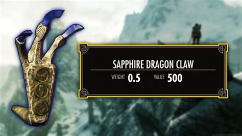 sapphire claw in skyrim