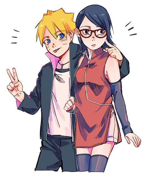 sarada uchiha x boruto