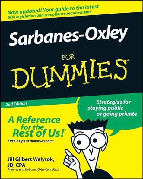 sarbanes oxley for dummies Doc