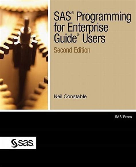 sas programming for enterprise guide users sas press PDF