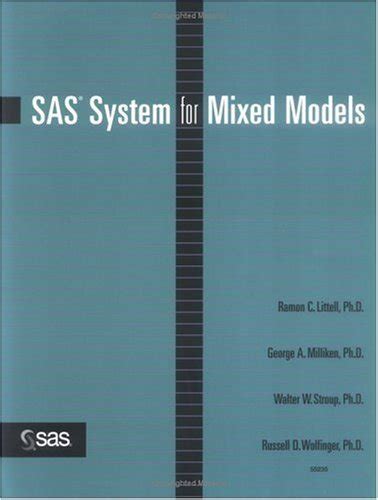 sas system for mixed models Reader