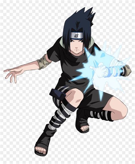 sasuke in black outfit