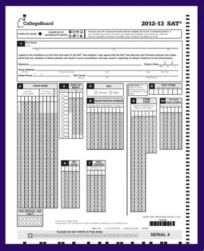 sat past test papers Reader