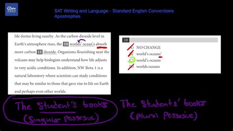sat standard english conventions