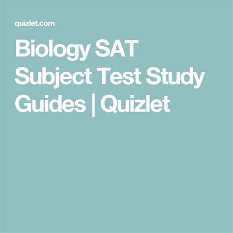 sat subject test study guides PDF
