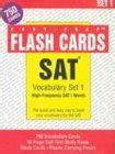 sat vocabulary set 1 with 750 flashcards and study book Reader